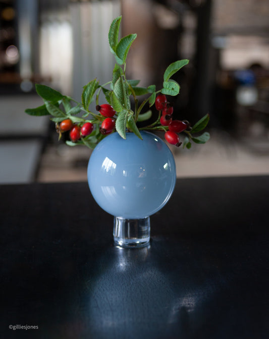 The Grey Ball Vase