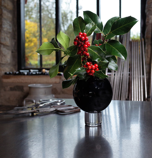 A Simple Black Vase