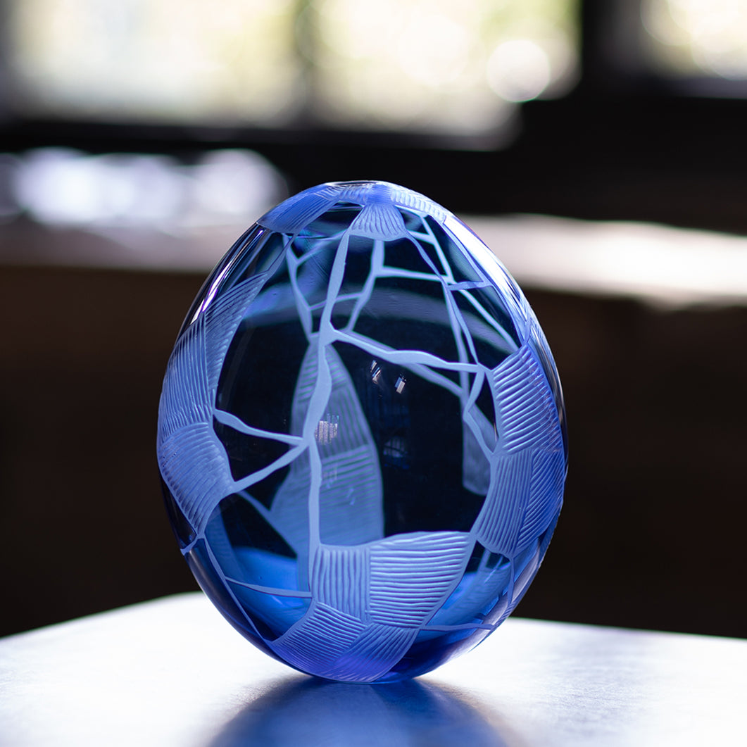 Blue & Blue Egg Number 10