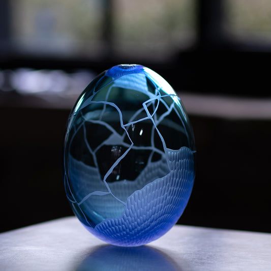 Green & Blue Egg Number 12