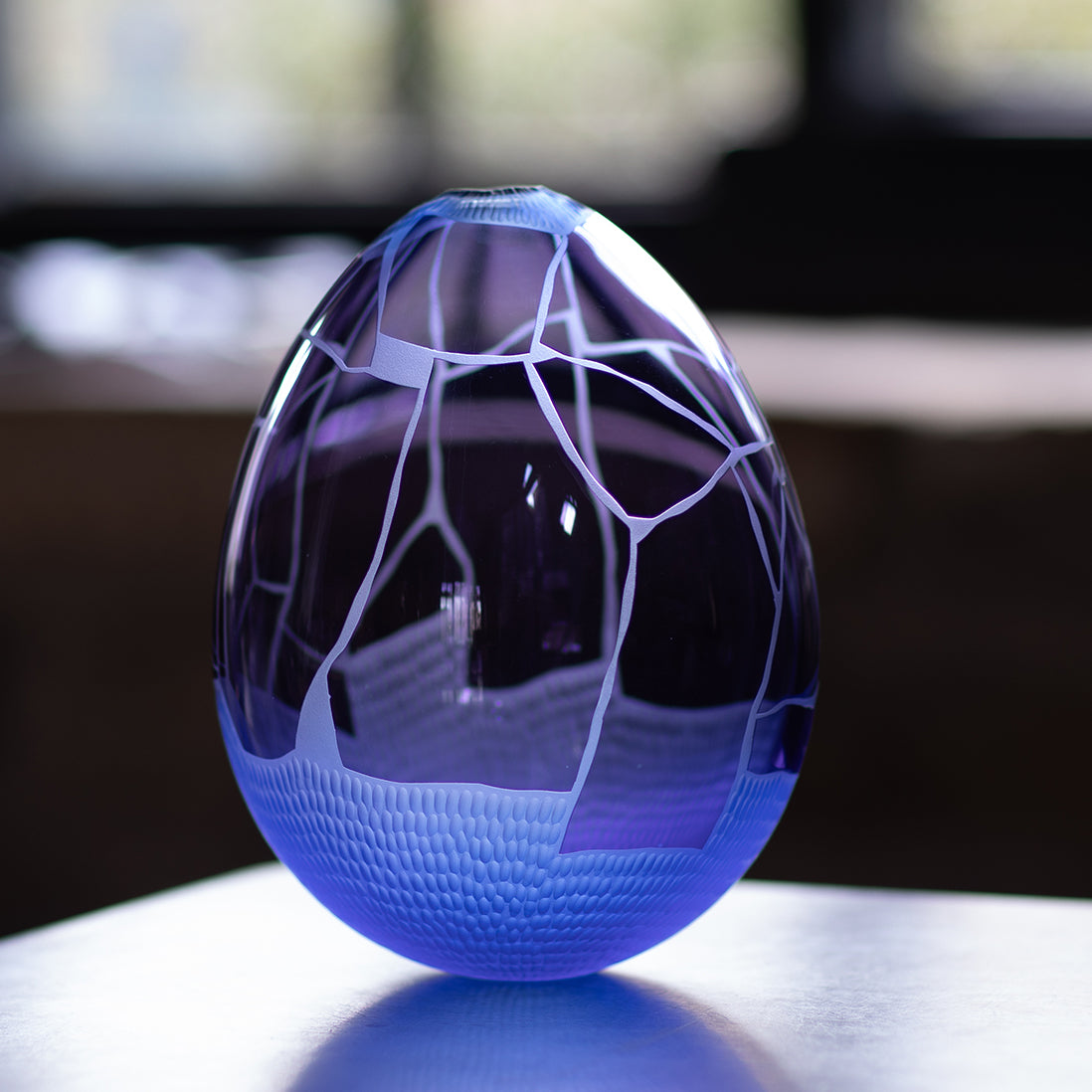 Lilac & Blue Egg Number 13