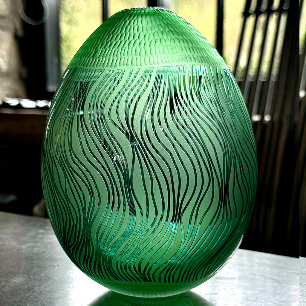 Blue & Green Egg Number 19