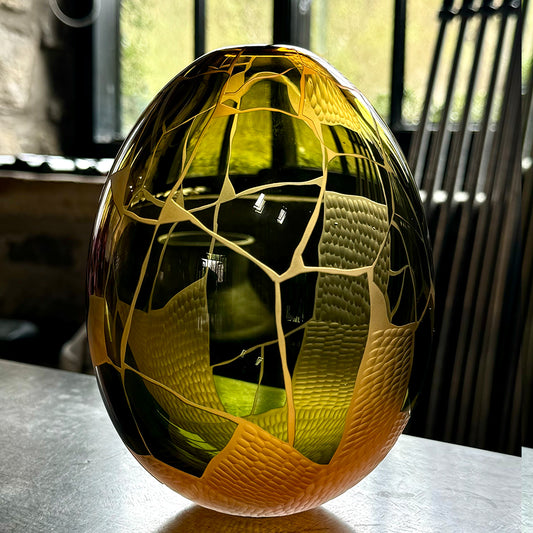 Gold & Green Egg Number 20