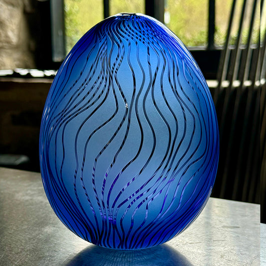 Blue & Lilac Egg Number 24