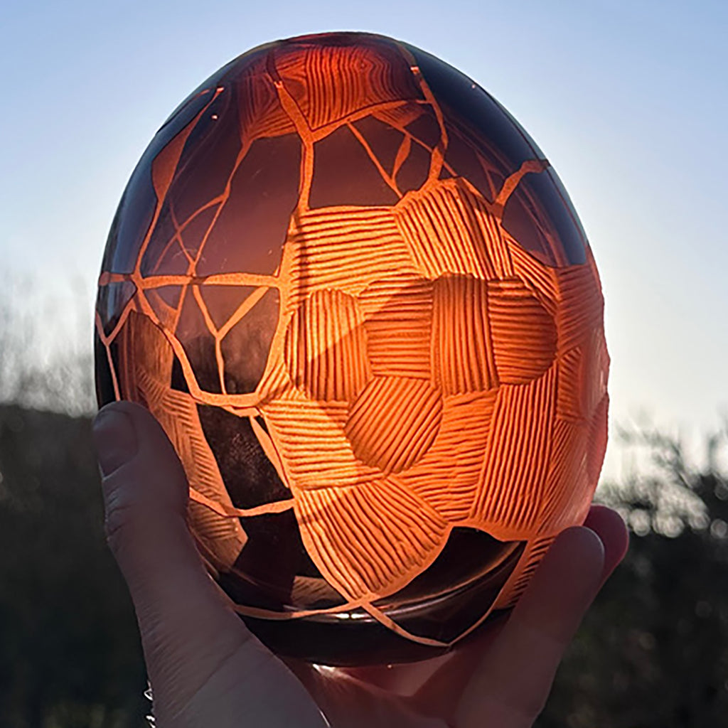 Gold & Blue Egg Number 5