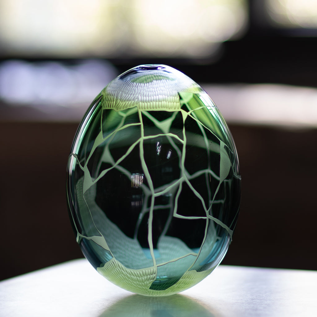 Blue & Green Egg Number 7