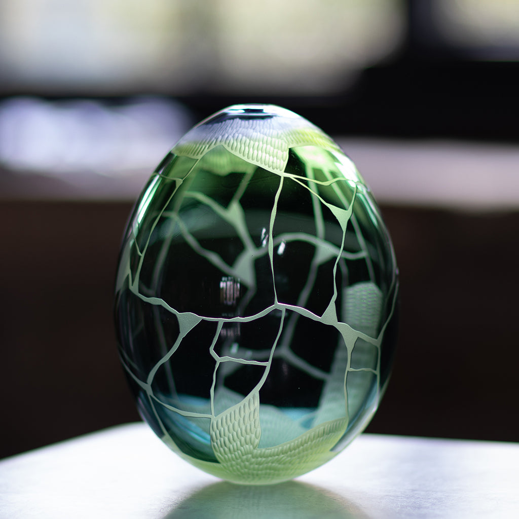 Blue & Green Egg Number 7