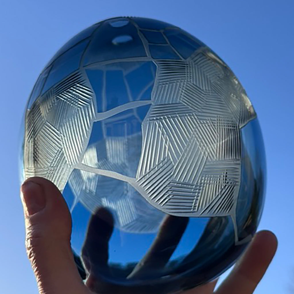 Steel Blue & Steel Blue Egg Number 9