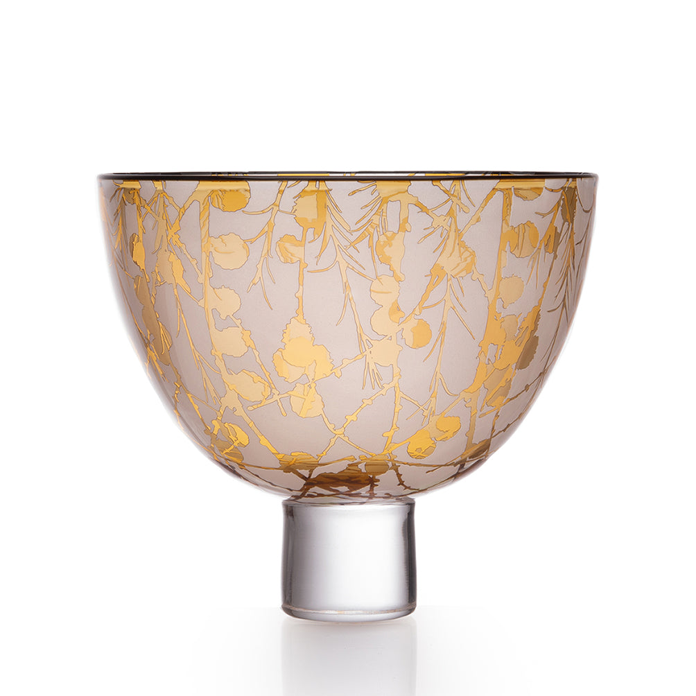 Large Golden Larch Bowl