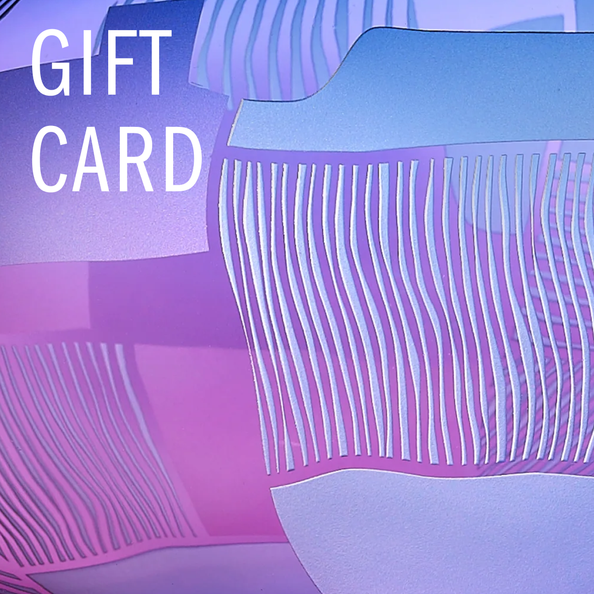 Paper Gift Card