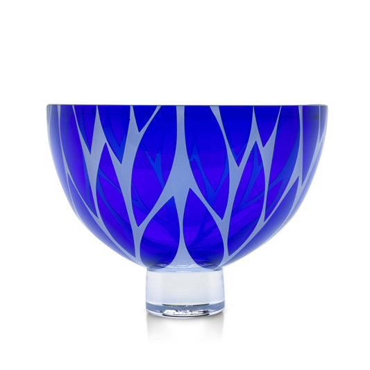 Long Leaves Cobalt Blue