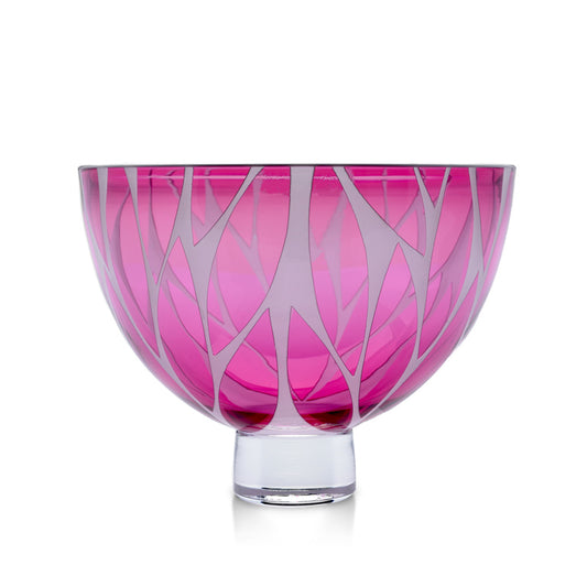Long Leaves Cranberry Pink