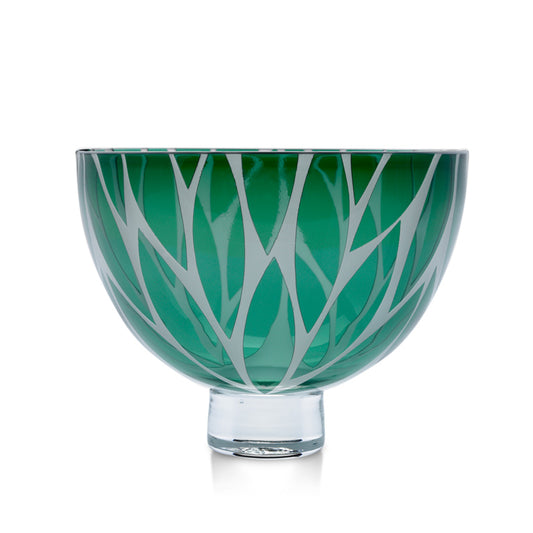 Long Leaves Steel Green