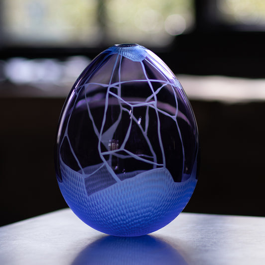 Lilac & Blue Egg Number 13
