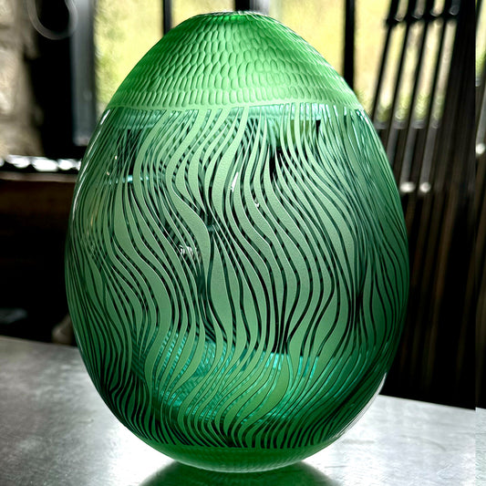Blue & Green Egg Number 19