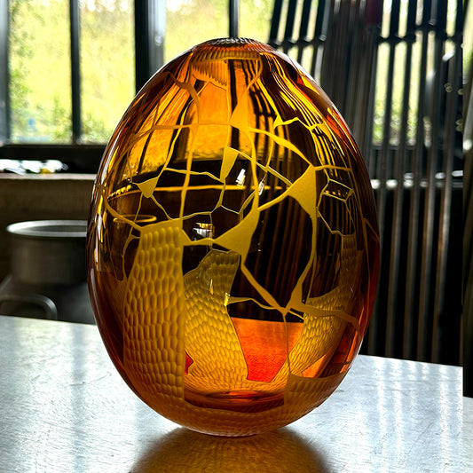 Gold & Pink Egg Number 22