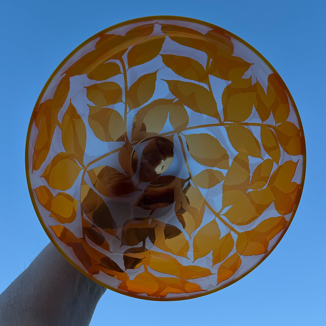 Dancing Leaves - Orange