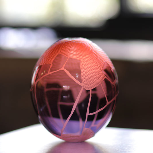 Gold & Blue Egg Number 4