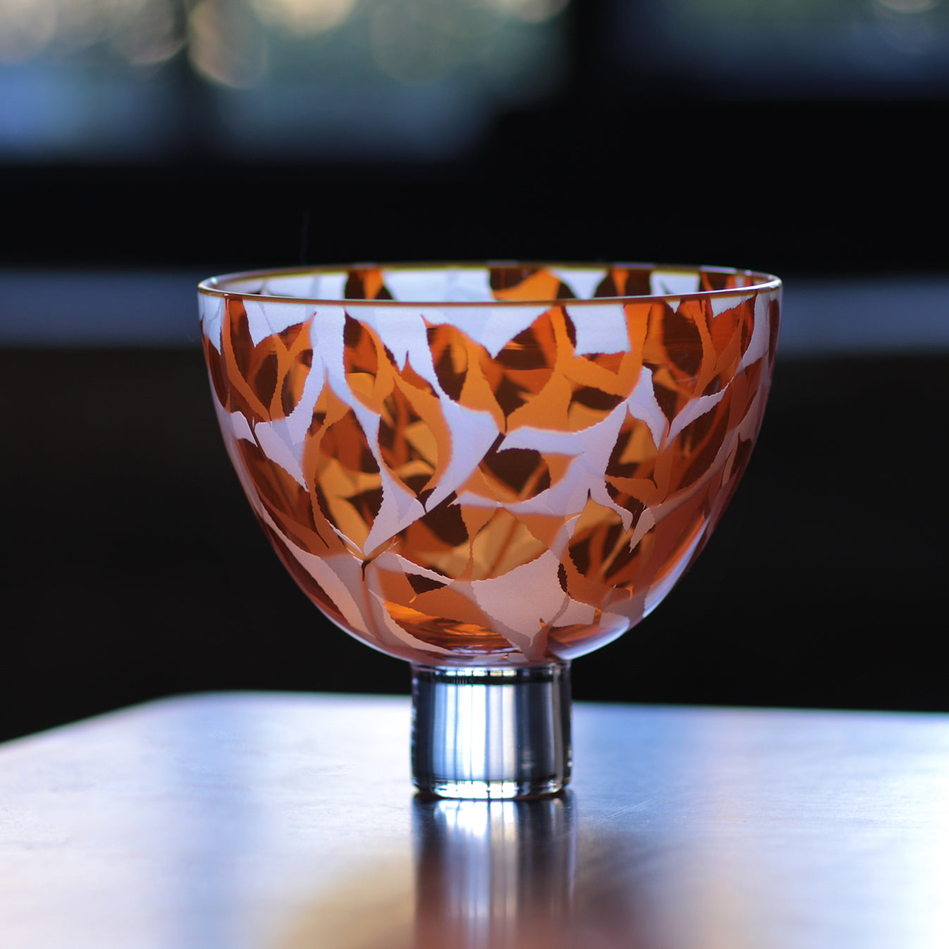 Dancing Leaves - Orange