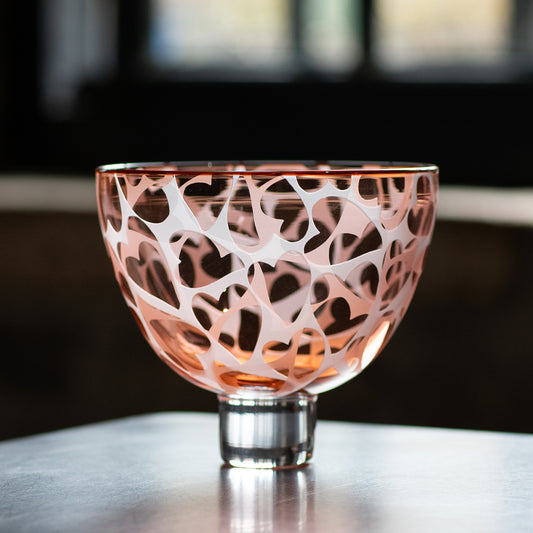Heart Bowl -  Transparent Warm Gold, Warm Gold Lip Wrap