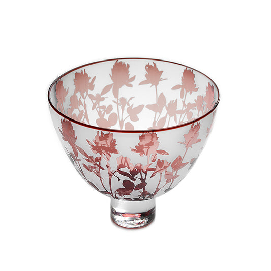 Large Red Clover Bowl